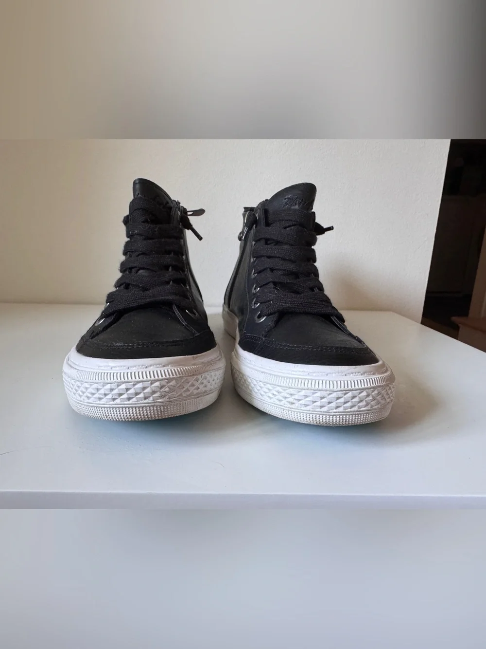 Blowfish Malibu Klaire Black High Top Sneakers Size 7